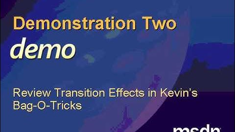 MSDN WEBCAST CREATING ELECTRONIC GREETING CARDS WITH WPF AND XAML BROWSER APPLICATION TECHNOLOGIE LE