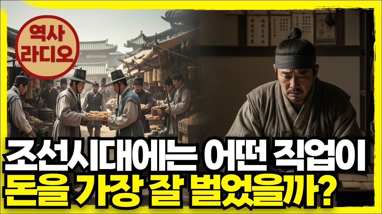 [역사라디오] 조선 과거시험보다 더 짭짤했다? 부와 명예를 거머쥔 ‘잡과’의 비밀 | 야사 | 역사 다큐멘터리