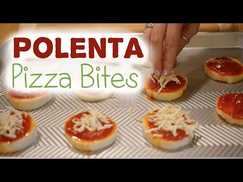 Easy Vegan Recipe | Polenta Pizza Bites