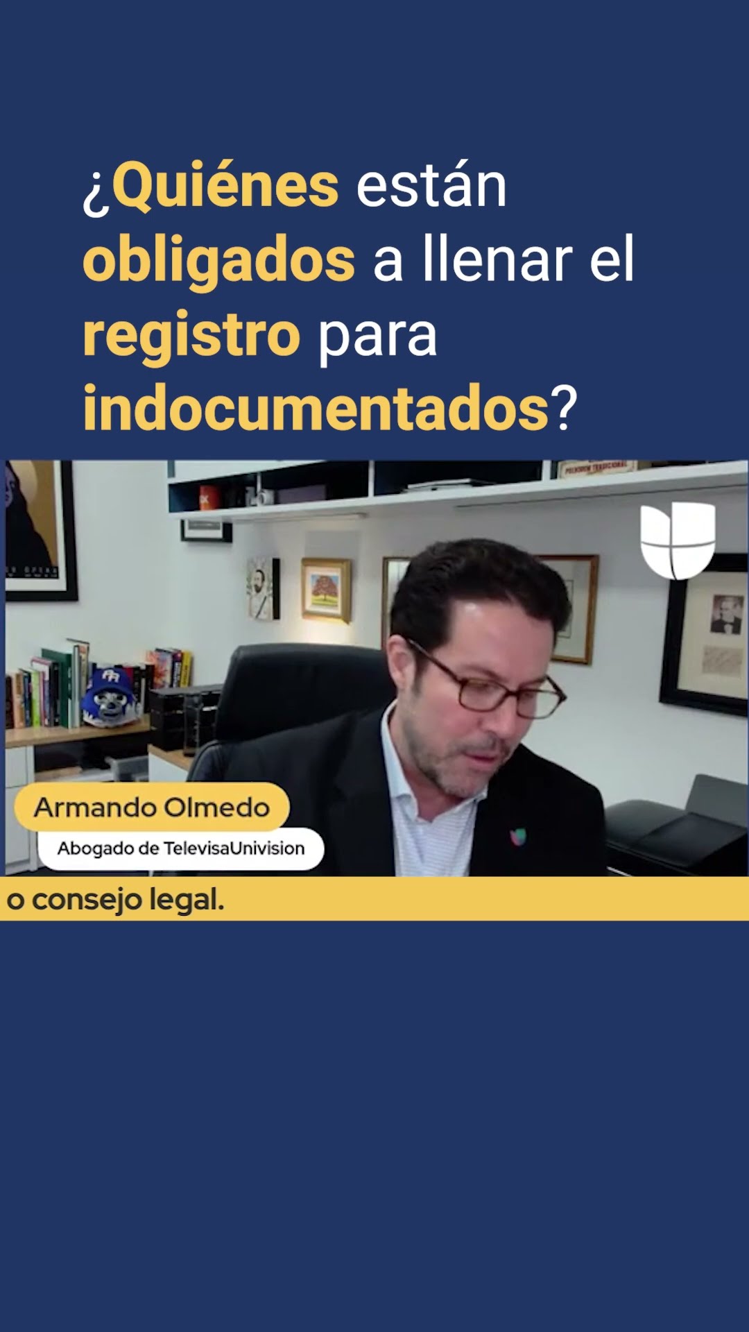 ¿Quiénes están obligados a llenar el registro para indocumentados?