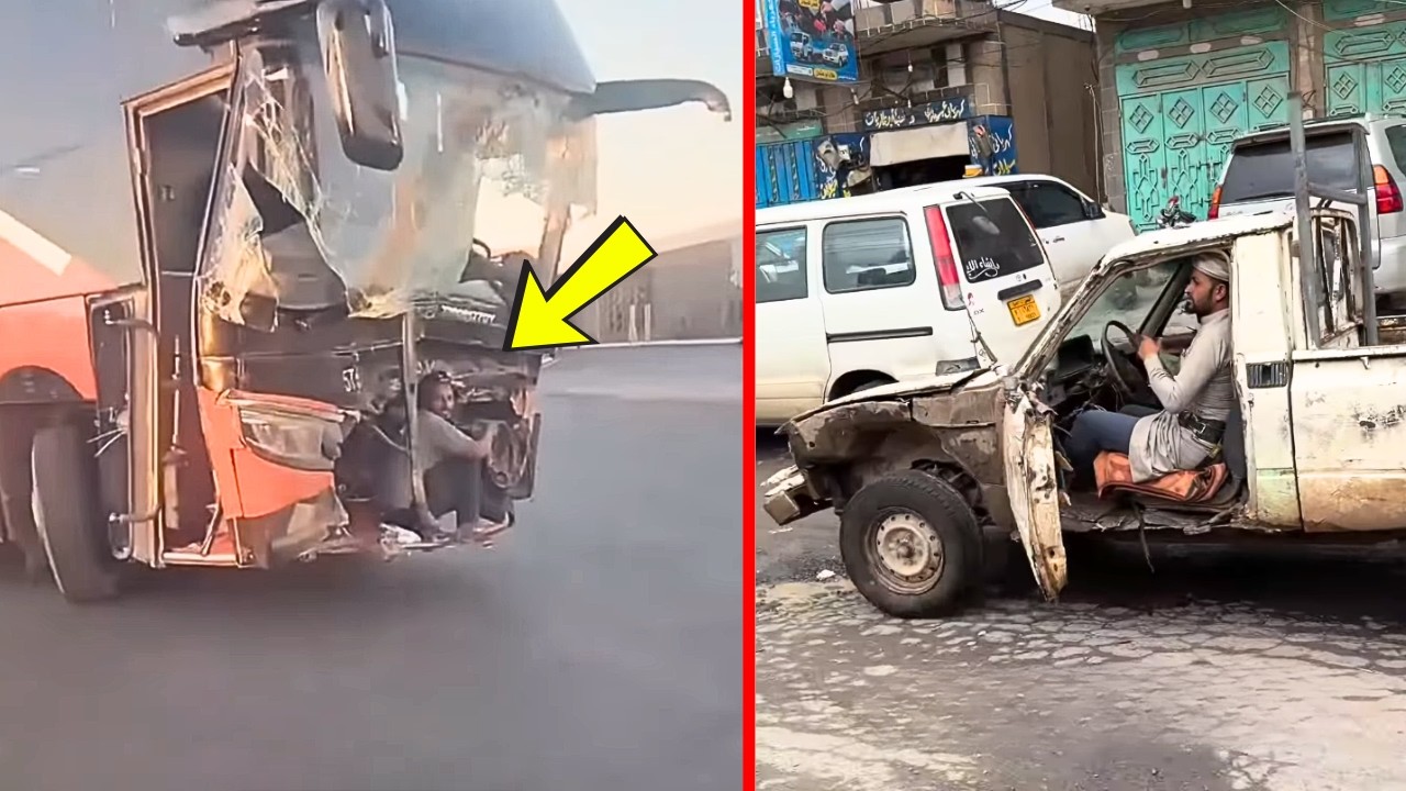 Vous n’allez pas croire ce qu’on voit sur la route!