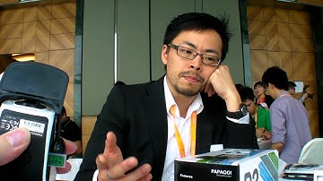 Papago Car DVR at the HKTDC Electronics Fair