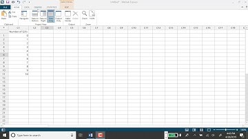 Minitab Express: Binomial CDF II