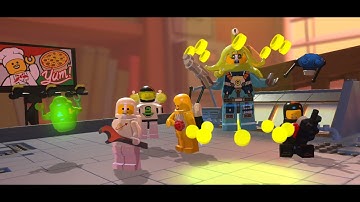 Lego Legacy Heroes Unboxed Brix map 4 using Classic space