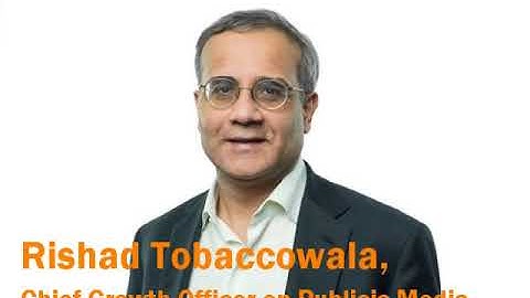 Rishad Publicis Rishad Tobaccowala, Chief Growth Officer en Publicis Group, visita México.