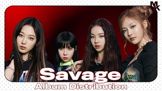 aespa (에스파) • Savage • Album Distribution