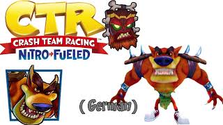 Crash Team Racing Nitro Fueled Tiny Tiger German Voice Clips