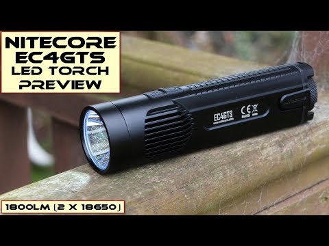 Nitecore EC4GTS - Preview/Hands-On