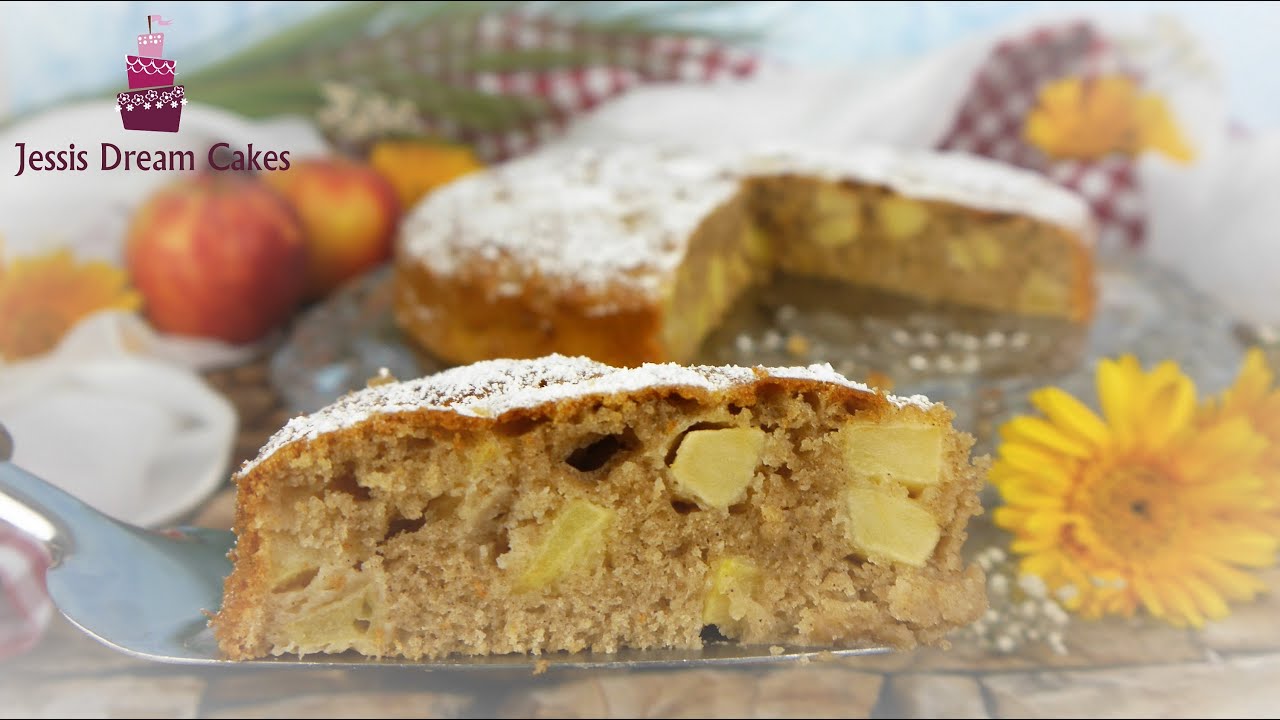 Super Saftiger Apfel-Blitzkuchen / der schnellste Apfelkuchen den ich ...