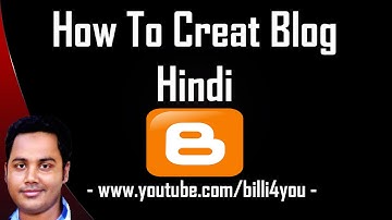 How To Create A Blog  Hindi/Urdu  Step By Step Tutorial.  Hindi/Urdu