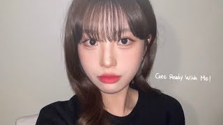 GRWM | 염색한 기념 겟레디윗미 | 데일리메이크업 …