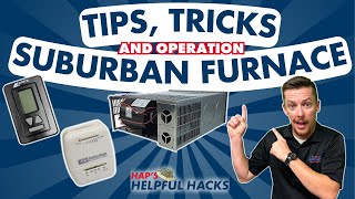 Suburban RV Gas Furnace Operation and Maintenance