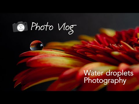 photography vlog#001/しずく写真を撮る/shooting water droplets photography