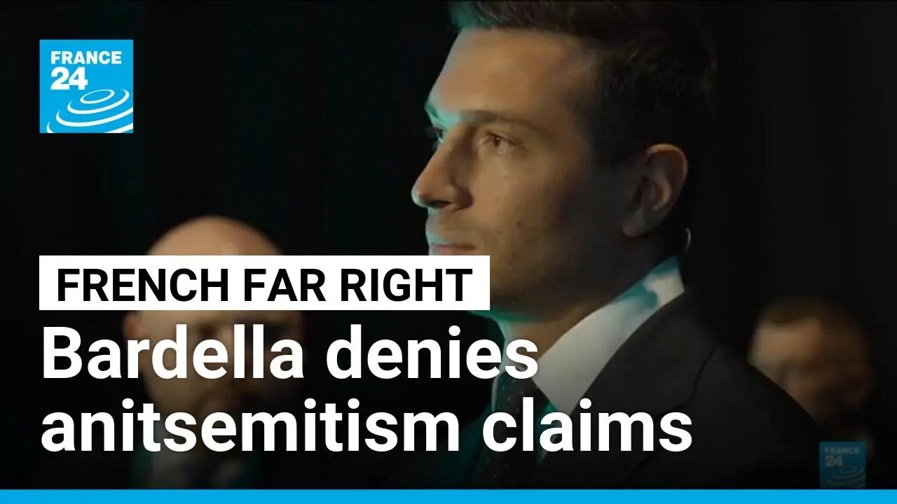 French website publishes evidence for antisemitism claims against Bardella • FRANCE 24 English