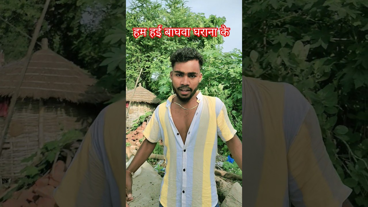 #हम हई बाघवा घराना के# trending song viral video#Bhojpuri short video#youtube rangdari song ham hai