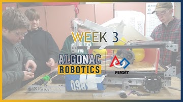 2020 FRC Infinite Recharge, Algonac Robotics Full Metal Muskrats 5860 Week 3