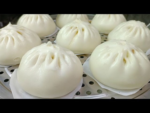 Teach you how to steam buns! The steamed buns are white and soft class=