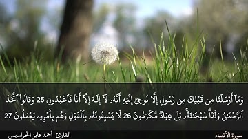 الصفحة 324 سورة الأنبياء بصوت القارئ المهندس أحمد فايز الحراسيس