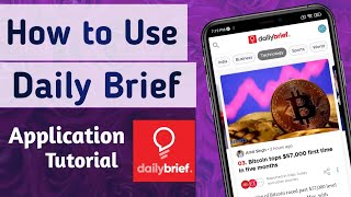 How to use Daily Brief App || Daily Brief App kaise use kare screenshot 2