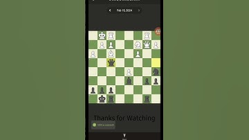 Daily Puzzle 2/15/24 #chess #chesspuzzle #chesscom