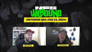 Nfs Unbound - Developer Q&A