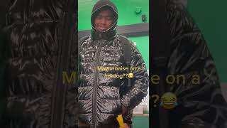 Putting Mayonnaise and Ketchup on a hotdog is crazy asl😂