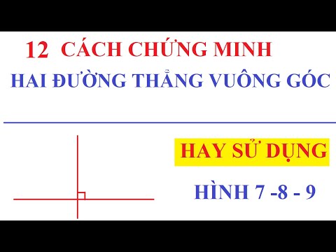 Video: 2 đường thẳng trên hình tam giác có nghĩa là gì?