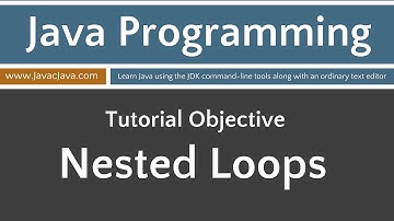 Learn Java Programming - Nested Looping Statements Tutorial