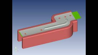 Simulation of Forming Suit - Bracket 2 video Simulation of Forming Suit - Bracket 2 video