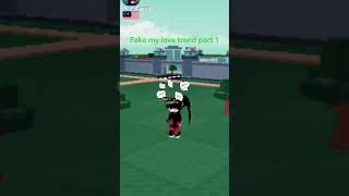 Fake my love(Mini war)roblox
