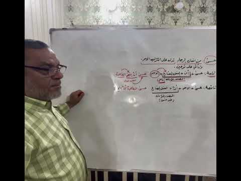 اسلوب الترجي متى تكون عسى تامة ومتى تكون ناقصة الاستاذ احمد المالكي