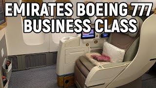 Emirates Business Class (Boeing 777) - Frankfurt FRA to Dubai DXB - My honest review!