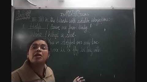 Class IV English 13-02-2021 by Mrs Nandini Singh Grammar