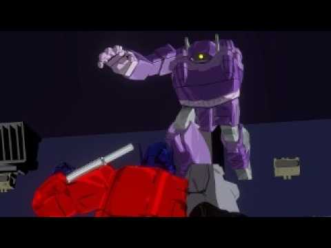 [ BLENDER ANIMATION ] Transformers Skybound: Optimus VS Shockwave