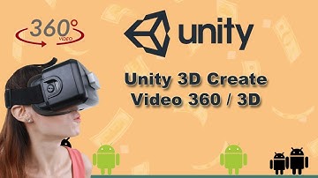 Tutorial To How Export Unity 3d  interactive 3d / 360 video vr