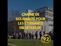 Une chane de solidarit pour les tudiants en dtresse i or priph