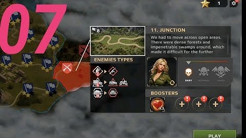 WWII Defence: RTS Army TD Game - Gameplay Walkthrough Part 7 - Level 11 ( Easy ) 