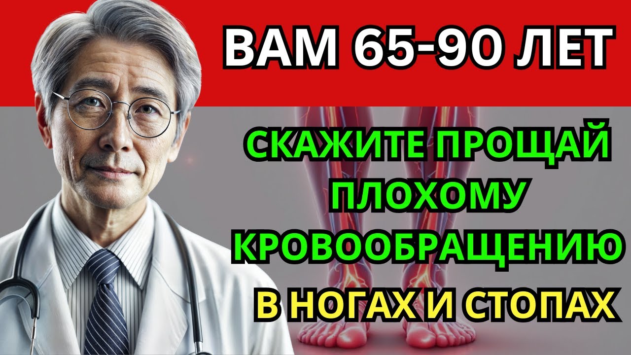 Улучшите кровообращение в ногах и ступнях с ЭТИМИ 10 продуктами! | ЗДОРОВОЕ СТАРЕНИЕ
