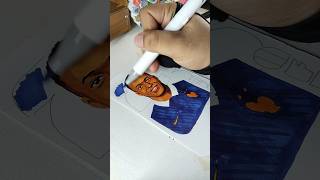 Drawing my own Kylian Mbappé for the 2026 FIFA world cup ⚽ #art #fifa #mbappe #drawingtutorial