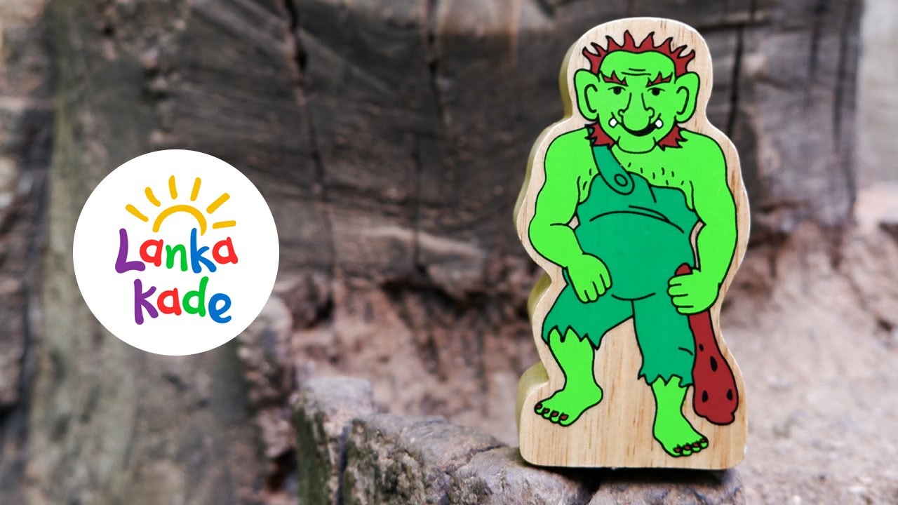Wooden Toy Character Troll | Halloween | Fair Trade