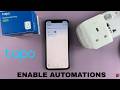How To Enable / Disable Automations On Tapo Smart Plug