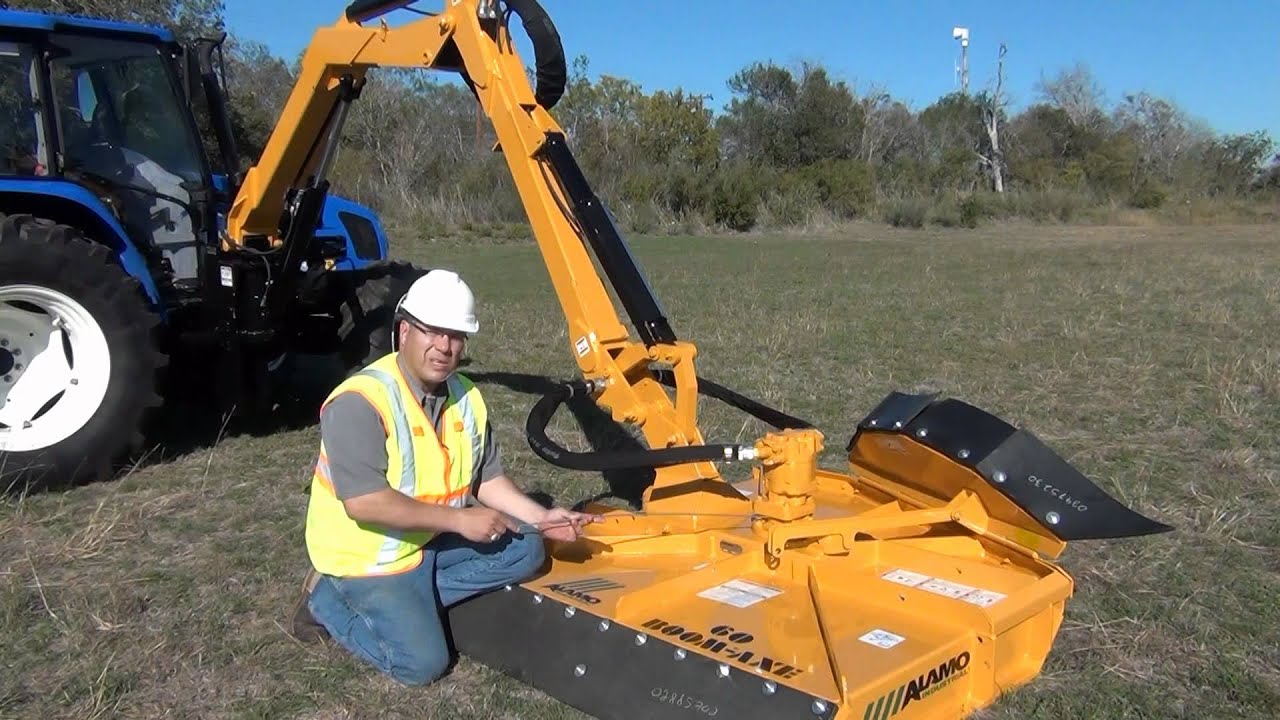 Alamo Industrial VERSA® BoomAxe Head Maintenance [HD] YouTube