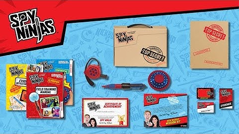 Spy Ninja New Recruit Mission Kit