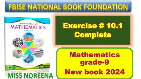 Class 9 exercise 10.1 NBF Maths Ex 10.1 national book foundation maths | How construct a triangle