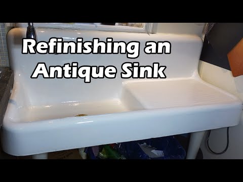 How To Refinish A Porcelain Sink You