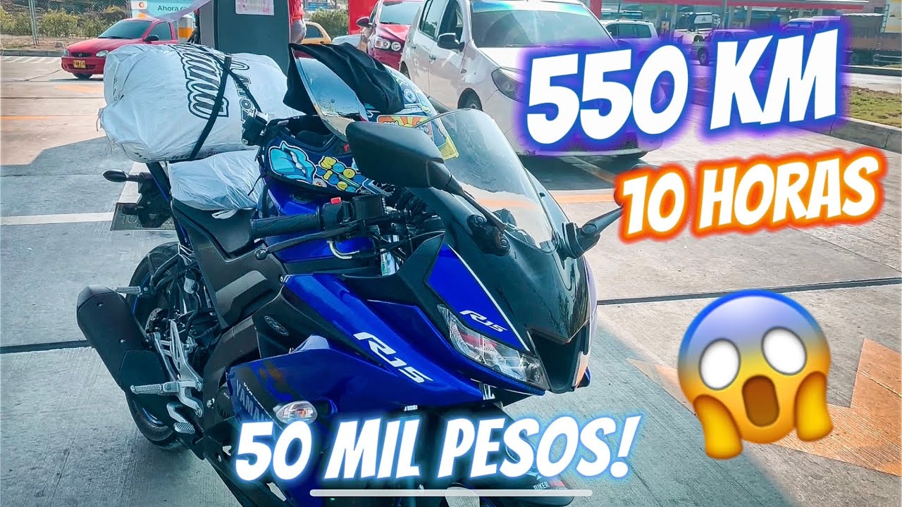 Petardo R15 📍Así Fue mi Primer Viaje con La r15 🥴 | Experiencia Comodidad Velocidad ...