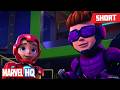 Hawkeyes Can't Fly | Meet Iron Man and his Awesome Friends | @MarvelHQ  x @disneyjr