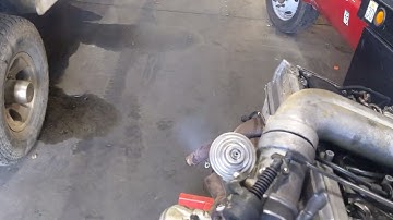 1995 OM606 N\A running on engine stand