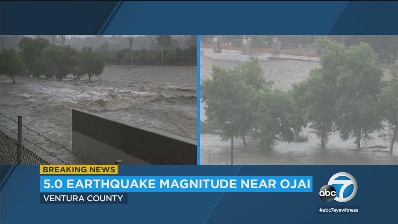 Earthquake hits Ventura County as SoCal braces for Hurricane Hilary