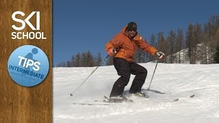 Foot Rotation / Hockey Stop - Intermediate Skiing Lessons